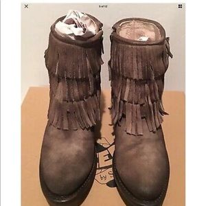 Freebird by Steven Fringe Booties